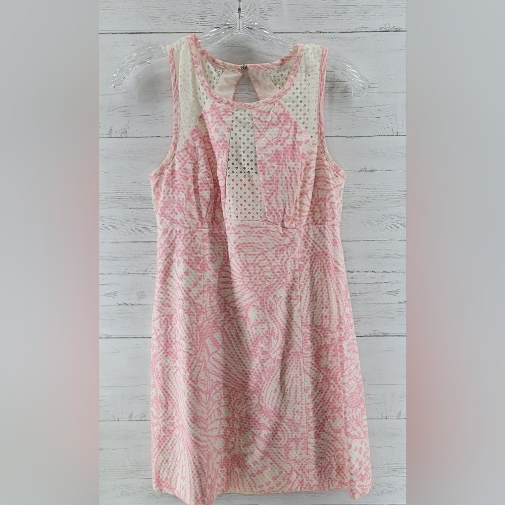 Lilly Pulitzer Kaylee Hubba Bubba Sea Shift Dress, Size 0